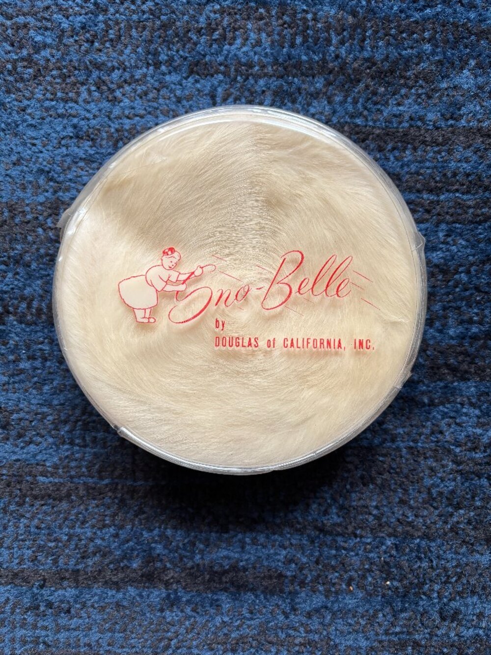 pillbox hat: Vintage Sno-Belle Rabbit Fur -  Douglas Of California Brow